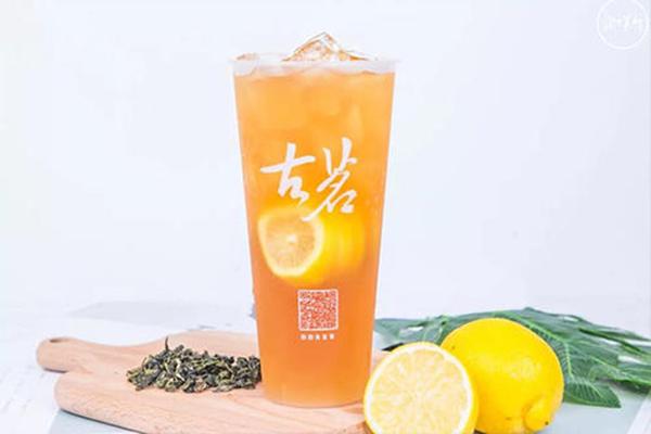 古茗奶茶实物图