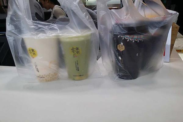 古茗奶茶实物图