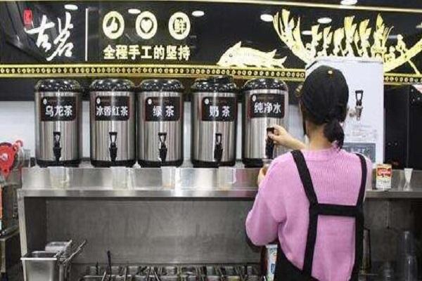 古茗奶茶店内图