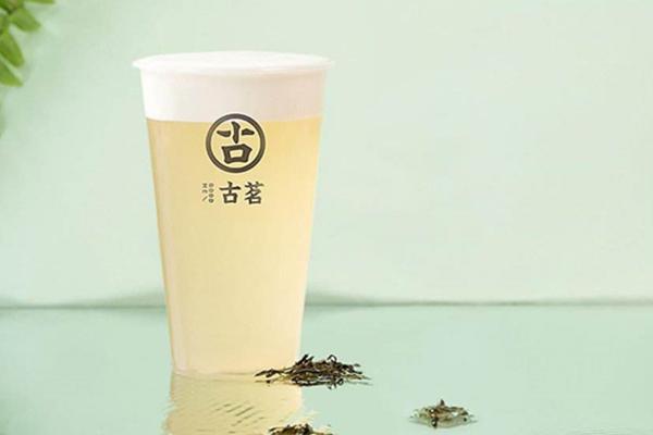 古茗四季春奶盖茶