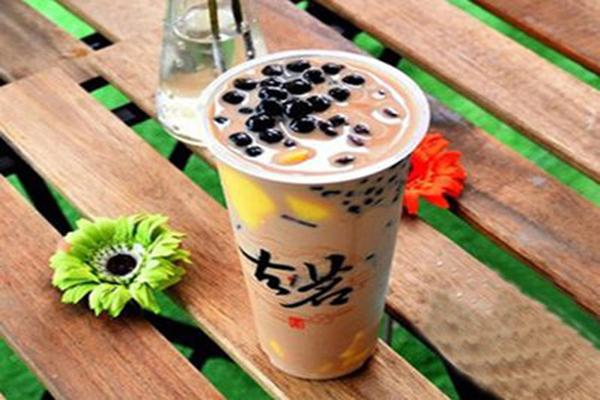 古茗奶茶实物图