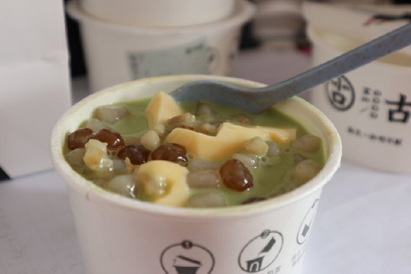 古茗奶茶味道真不错